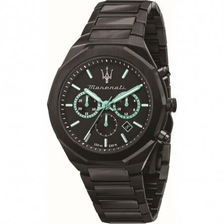 Montre Homme Maserati Stile Aqua Edition Black Bleu - R8873644001
