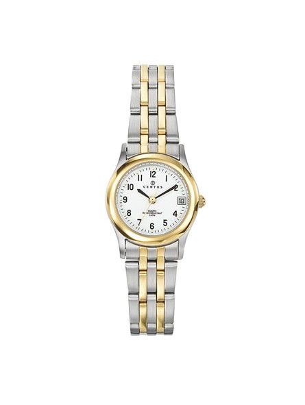 Montre Femme Certus en Métal Argenté et Doré - 642364