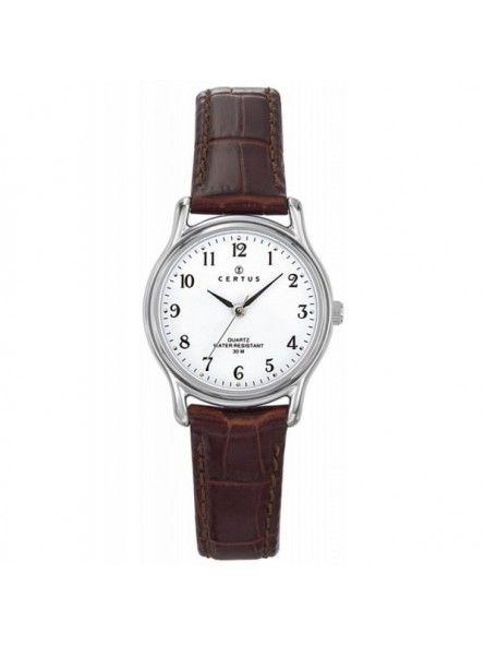 Montre Femme Certus en cuir marron - 644279