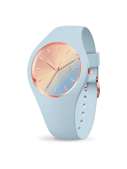 Montre Femme Ice Watch sunset - Pastel blue - Small - 3H - Réf. 020639