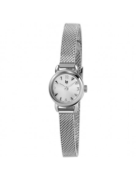 Montre Femme LIP Henriette Chrome milanaise - 671267