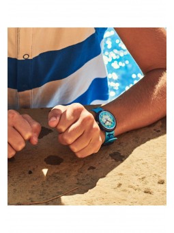 Montre Enfant Flik Flak Sharkasm bracelet Textile FBNP157