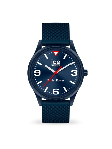 Montre Unisexe Ice Watch solar power - Casual blue red - Medium - 3H - Réf. 020605