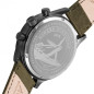 Montre Homme AVI-8 Hawker Hurricane cadran gris/bracelet cuir vert  - AV-4011-0D