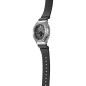 Casio - Montre G-Shock Homme - Boitier Acier Argenté - Bracelet Résine Noir - Ref GM-2100-1AER