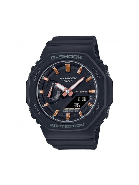 Montre Homme Casio G-Shock en Résine Noir Ref GMA-S2100-1AER