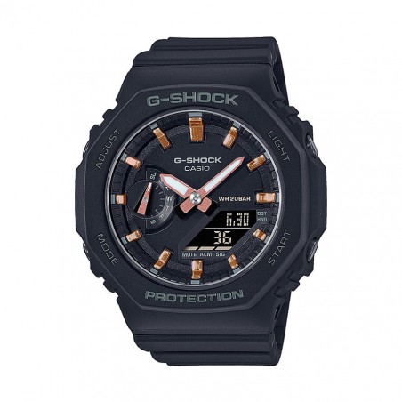 Montre Homme Casio G-Shock en Résine Noir Ref GMA-S2100-1AER