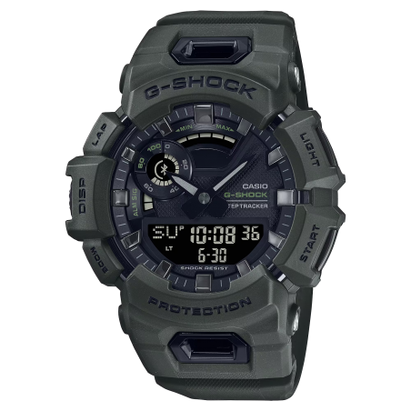 Montre Homme Casio G-Shock en Plastique Kaki Ref GBA-900UU-3AER