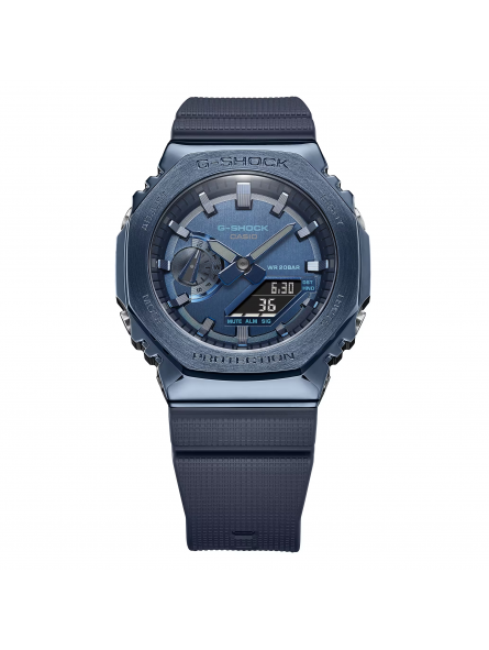 Montre Homme Casio G-Shock en Résine Bleu Ref GM-2100N-2AER