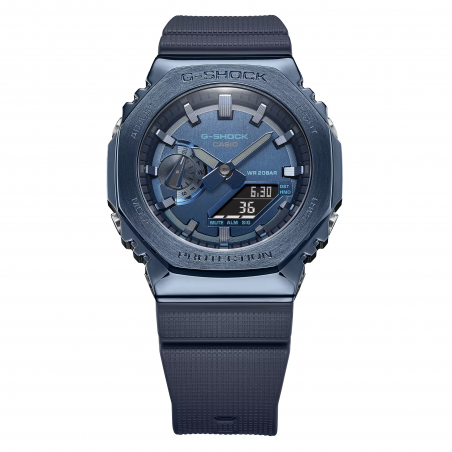 Montre Homme Casio G-Shock en Résine Bleu Ref GM-2100N-2AER