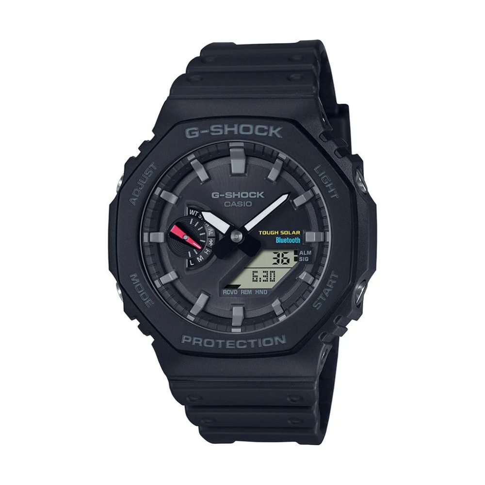 Montre Homme Casio G-Shock en Plastique Noir Ref GA-B2100-1AER