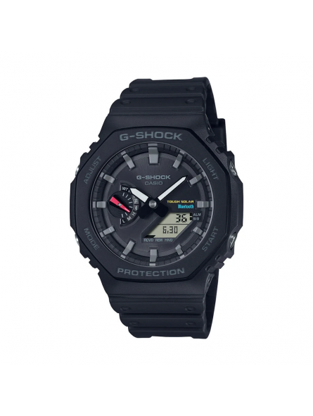 Casio - Montre G-Shock Homme - Boitier Plastique Noir - Bracelet Plastique Noir - Ref GA-B2100-1AER