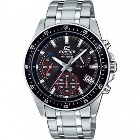 Montre Homme Casio Edifice Chrono en Acier Argenté Ref EFV-540D-1AVUEF