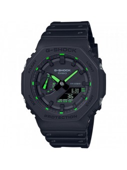 Montre Homme Casio G-Shock en Résine Noir Ref GA-2100-1A3ER