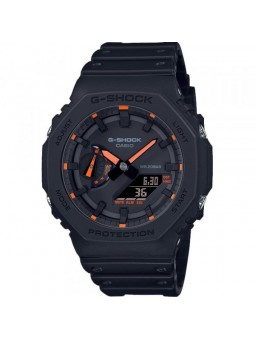 Montre Homme Casio G-Shock en Résine Noir Ref GA-2100-1A4ER
