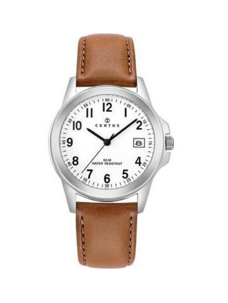 Montre Homme Certus bracelet Cuir 610711