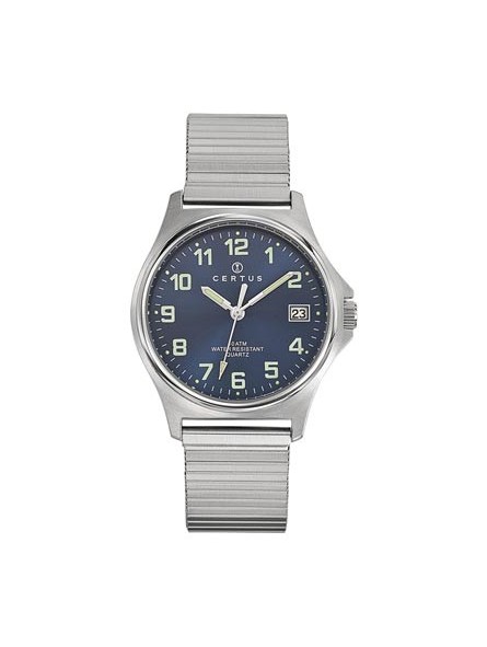 Certus - Montre Homme Cadran blanc - Bracelet acier - Ref 615824