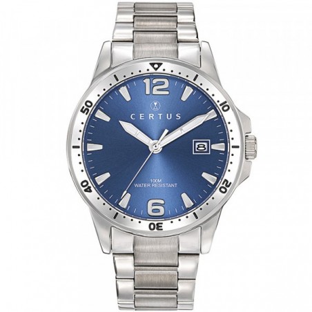 Montre Homme Certus en Acier Argenté Ref 616457