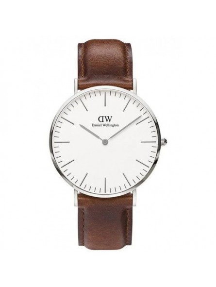 Montre Homme Daniel Wellington Classic en Cuir Marron Ref DW.DW00100021