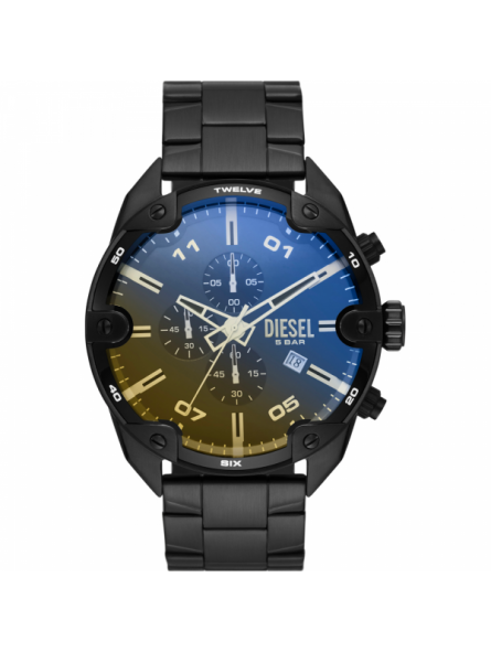 Montre homme sales metal noir