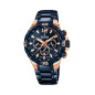 Festina - Montre Homme - Boitier Acier Bleu - Bracelet Acier Bleu Marine - Ref F20524/1