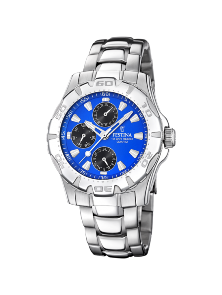 Montre Homme Festina cadran bleu - F16242/J