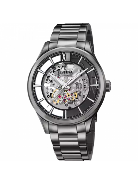 Festina - Montre Homme - Boitier et bracelet Métal Gunmétal - Ref F20632/1