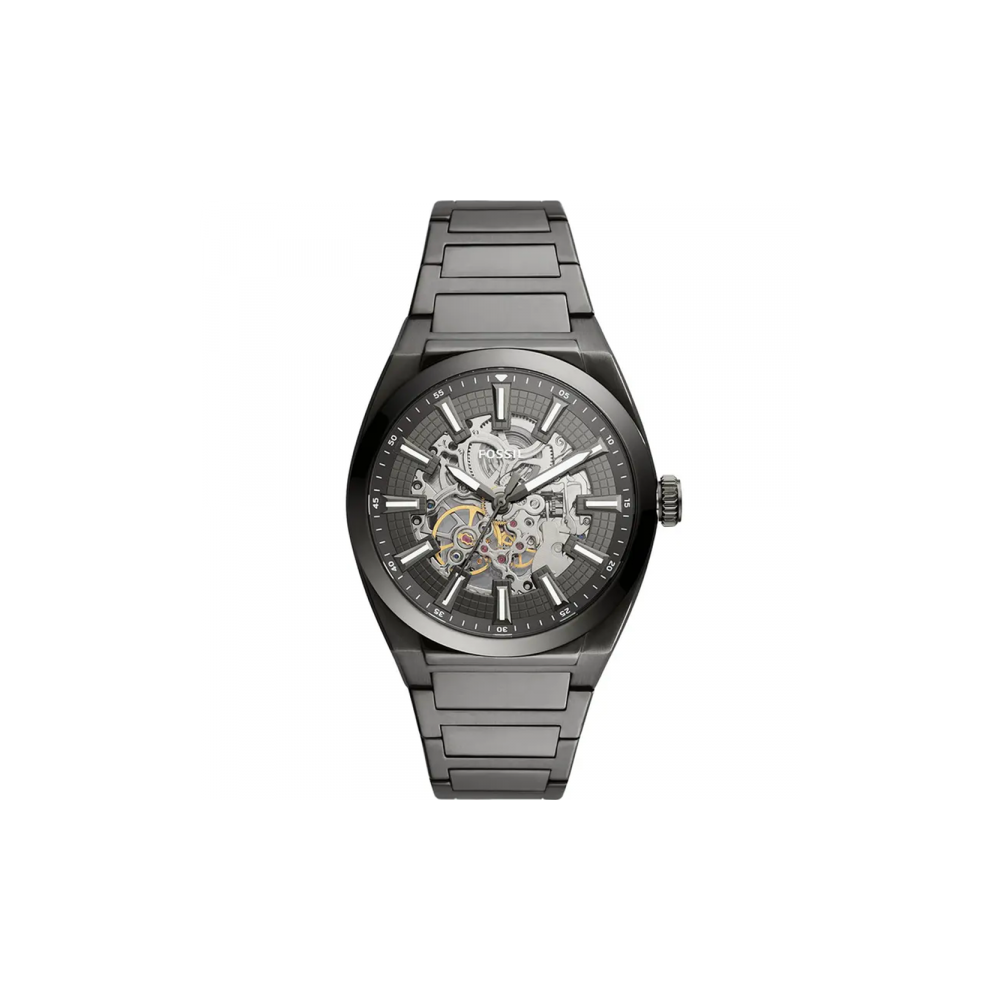 Montre Homme Automatique Fossil Everett en Métal Gris Ref ME3206