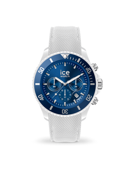 Montre Homme Ice Watch chrono - White blue - Large - CH - Réf. 20624