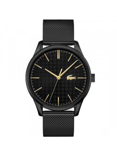 Lacoste - Montre Vienna Homme - Boitier Acier Noir - Bracelet Acier Noir - Ref 2011105