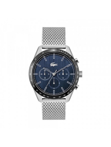 Lacoste - Montre Homme Boston - Boîtier et bracelet Acier Argenté - Ref 2011163