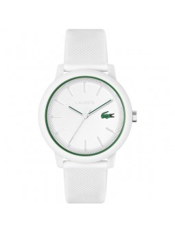 Montre Homme Lacoste 12.12 en Plastique Blanc Ref 2011169