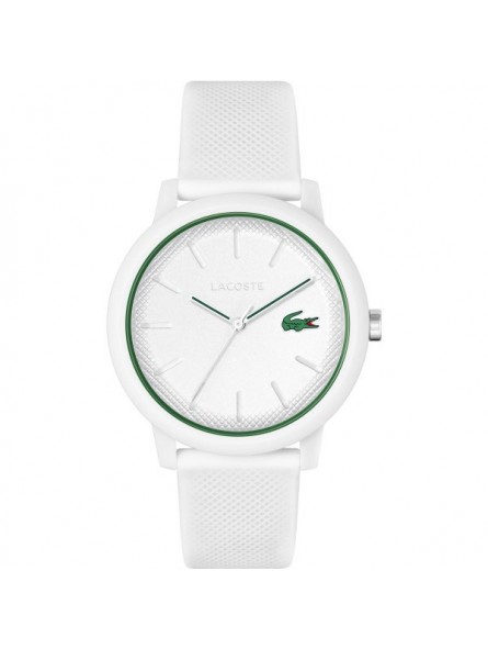 Montre Homme Lacoste 12.12 en Plastique Blanc Ref 2011169