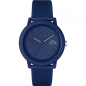 Lacoste - Montre Homme Cadran Bleu - Bracelet Silicone Bleu - Ref 2011172