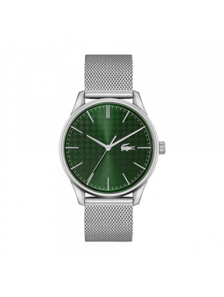 Lacoste - Montre Vienna Homme - Boîtier Acier Argenté - Bracelet Acier Argenté - Ref 2011189