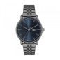 Lacoste - Montre Homme Cadran Bleu - Bracelet Acier Gris anthracite - Ref 2011191