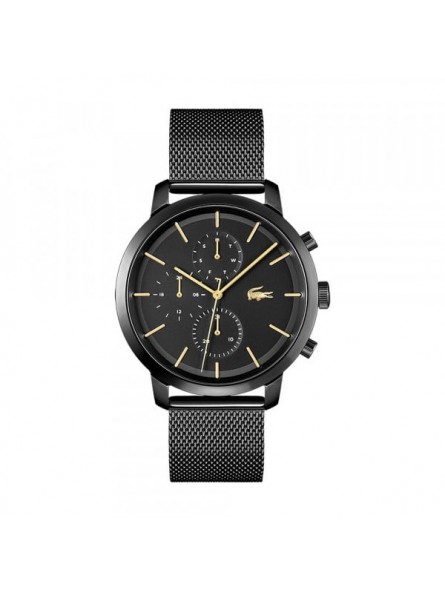 Lacoste - Montre Replay Homme - Boîtier Acier Noir - Bracelet Acier Noir - Ref 2011194