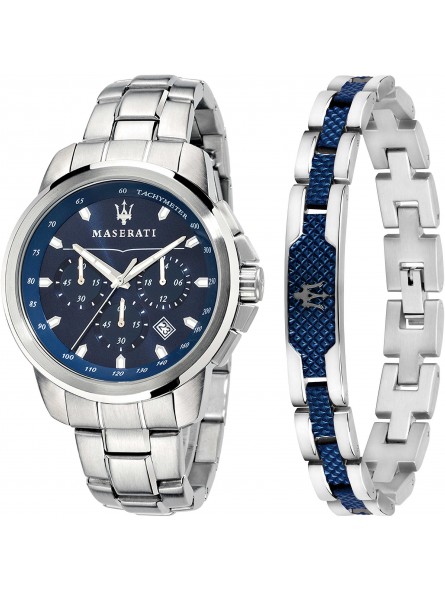 Montre Homme Maserati Successo bracelet Acier R8851121016