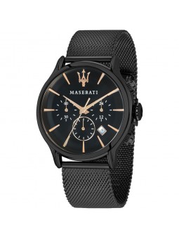 Montre Homme Maserati Epoca en Acier Noir Ref R8873618013