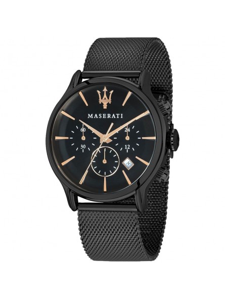 Montre Homme Maserati Epoca en Acier Noir Ref R8873618013