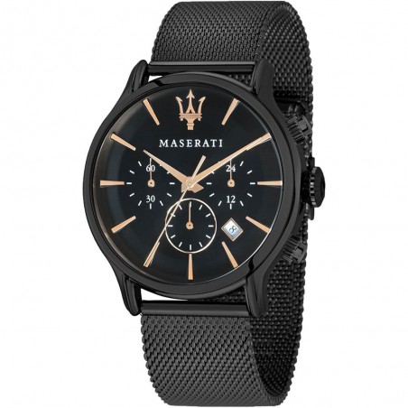Montre Homme Maserati Epoca en Acier Noir Ref R8873618013