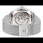 Pierre Lannier - Montre Automatique Automatic Homme - Boîtier Acier Argenté - Bracelet Cuir Marron - Ref 391C168