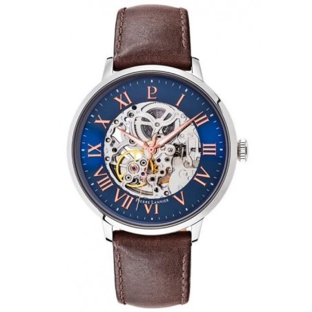 Montre Homme Pierre Lannier Automatique Bracelet Cuir Brun - 322B164