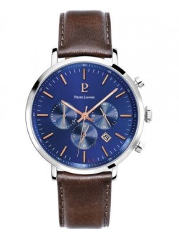 Montre Homme Pierre Lannier Baron en Cuir Marron Ref 221F164