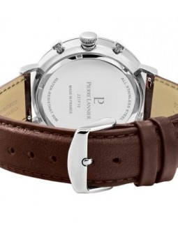 Montre Homme Pierre Lannier Baron en Cuir Marron Ref 221F164