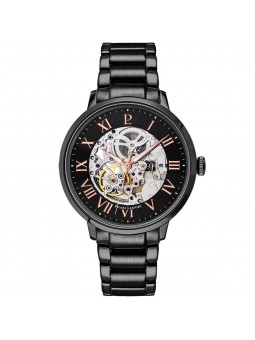 Montre Homme Automatique Pierre Lannier Automatic en Acier Noir Ref 316D439