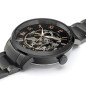 Pierre Lannier - Montre Homme Automatique - Boîtier et Bracelet Acier Noir - Ref 316D439