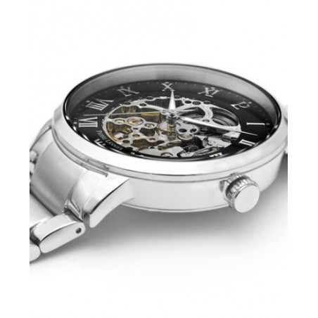 Pierre Lannier - Montre Homme Automatique - Boîtier et Bracelet Acier Argenté - Ref 317B131