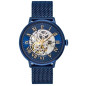 Pierre Lannier - Montre Automatique Homme - Boitier et Bracelet Acier Bleu - Ref 318B468