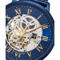 Pierre Lannier - Montre Automatique Homme - Boitier et Bracelet Acier Bleu - Ref 318B468